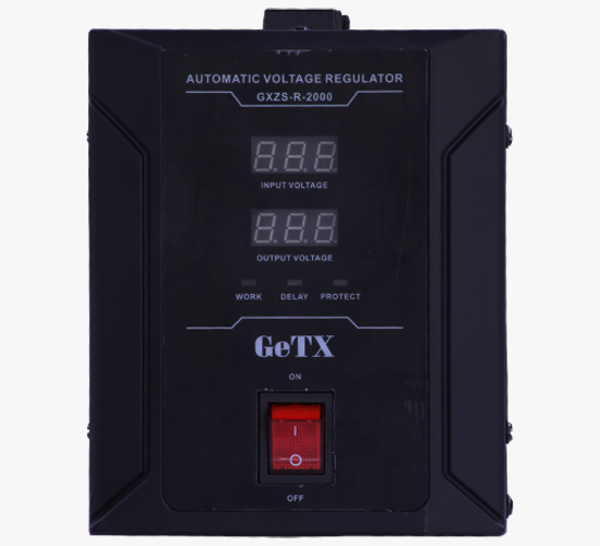 GeTX 2000VA Voltage Stabilizer Regulator 220 Voltage-110 Voltage - LED Disply 1Phases