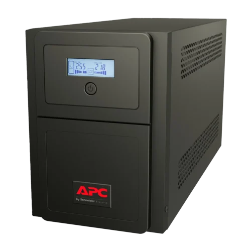 APC Easy UPS 1 Ph Line Interactive, 1500VA, Tower, 230V, 4 Universal outlets, AVR, LCD