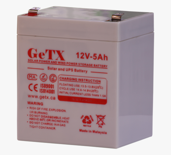 UPS Battery 12V 5AH GeTX GX5-12