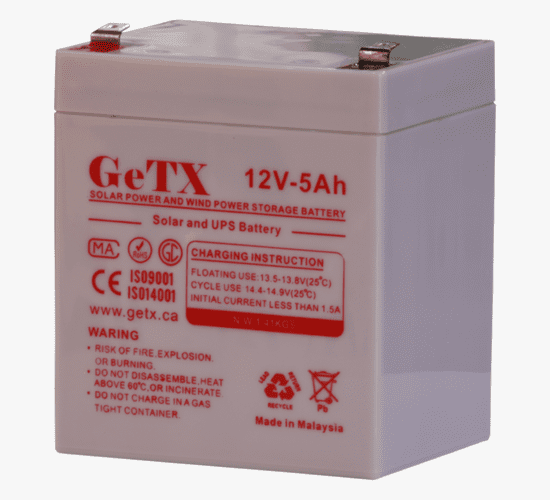 UPS Battery 12V 5AH GeTX GX5-12