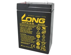 Long Battery 6V-4.5Ah,Lead Acid Rechargeable |Wp4.5-6