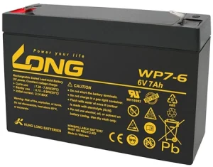 Long Battery 6V-7AH,Lead Acid Rechargeable|WP7-6