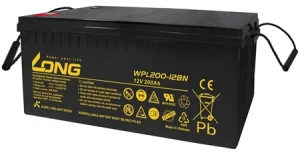 Long Battery 12V-200Ah ,Lead Acid Rechargeable|WPL200-12BN