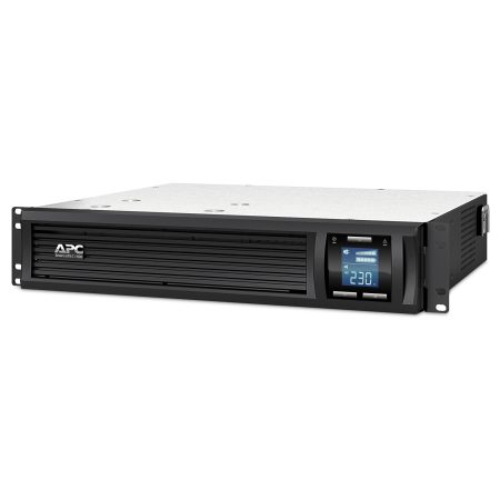 APC Smart-UPS C, Line Interactive, 1000VA, Rackmount 2U, 230V, 4x IEC C13 outlets, USB and Serial communication, AVR, Graphic LCD SMC1000I-2U