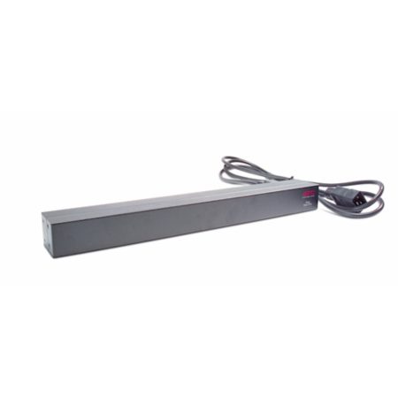 APC NetShelter Basic Rack PDU, 1U, 1PH, 3.7kW 230V 16A or 3.3kW 208V 16A, x12 C13 outlets, C20 cord AP9565