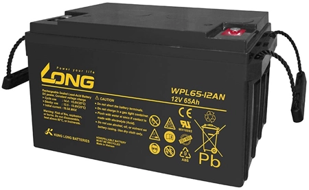 Long Battery 12V-65Ah  ,Lead Acid Rechargeable| WPL65-12AN