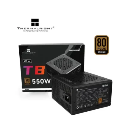 Thermalright TR-TB550S 550W Bronze Non-Modular Power Supply - Black