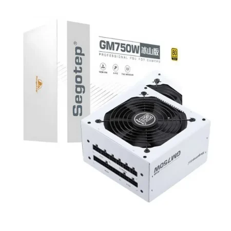 Segotep GM750W 750W 80+ Gold Full Modular  5.1 & ATX 3.0 Power Supply White