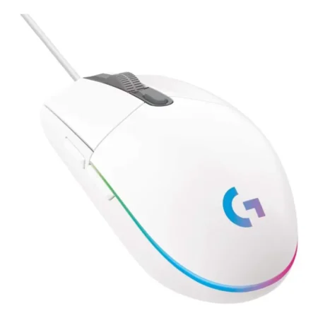 Logitech G102 Light Sync RGB Gaming Mouse – White