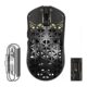 Attack Shark R5 Ultra Carbon Fiber 42000 DPI RGB Wireless Gaming Mouse – Black
