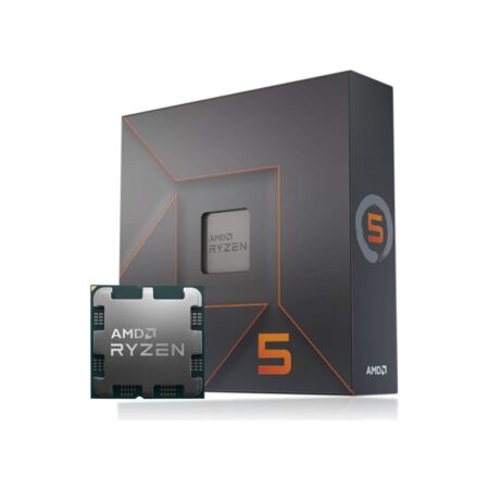 AMD Ryzen 5 7600X Desktop Processor - 6-Core, 12-Thread, 4.7GHz, 32MB Cache, AM5, 105W, Tray