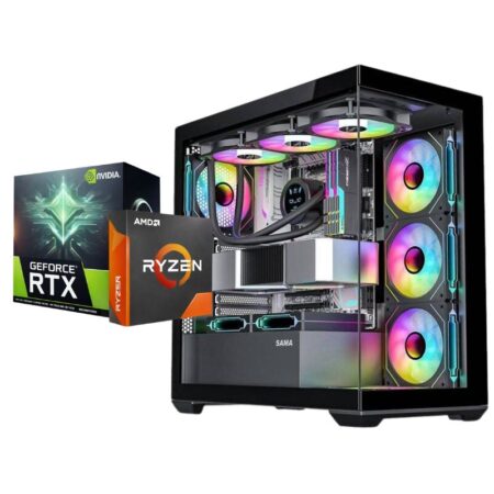 Artemis 2 Gaming PC - AMD Ryzen 5 5500, Galax RTX 3060 1-Click OC 12GB GDDR6, 16GB DDR4 3200MHz, 1TB NVMe SSD