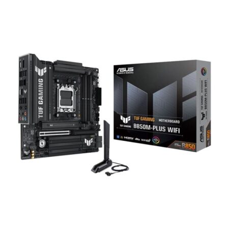 ASUS TUF GAMING B850M-PLUS WIFI AM5 DDR5 Motherboard - Black