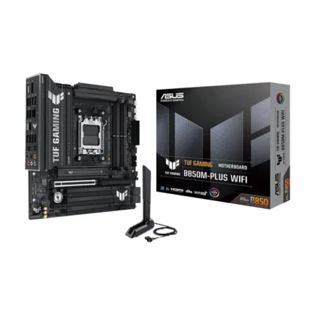 ASUS TUF GAMING B850M-PLUS WIFI AM5 DDR5 Motherboard - Black