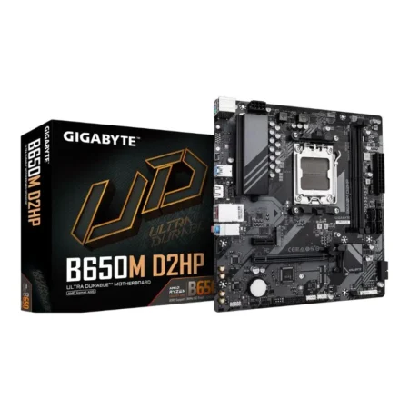 GIGABYTE B650M DH2P ATX AM5 DDR5 Gaming Motherboard - Black