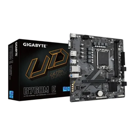 Gigabyte B760M E DDR5 Motherboard - Intel LGA 1700, B760, mATX