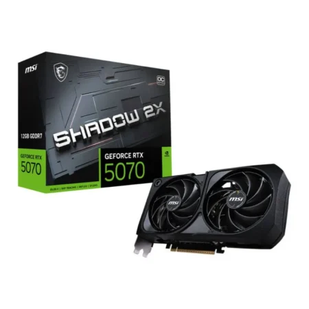 MSI GeForce RTX 5070 SHADOW 2X OC 12GB GDDR7 Graphics Card