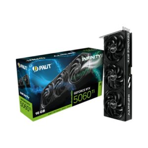 Palit GeForce RTX 5060 Ti Infinity 3 16GB GDDR7 Graphics Card - Black