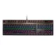 Rapoo V500 Pro 87-Key Mechanical Gaming Keyboard Blue Switch - Black