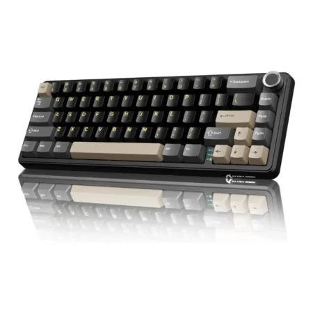 ATTACK SHARK X66 RGB Wireless Mechanical Gaming Keyboard - Star Black