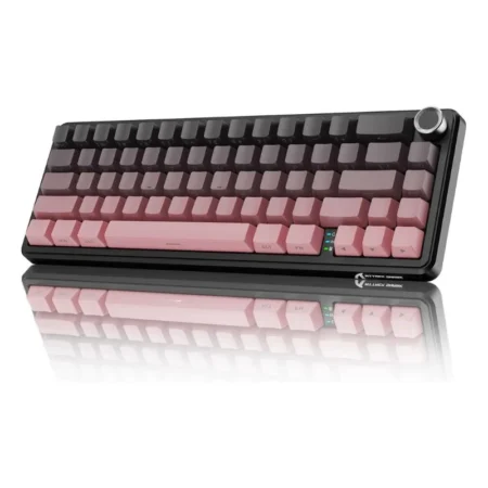 ATTACK SHARK X66 RGB Wireless Mechanical Gaming Keyboard - Blackberry