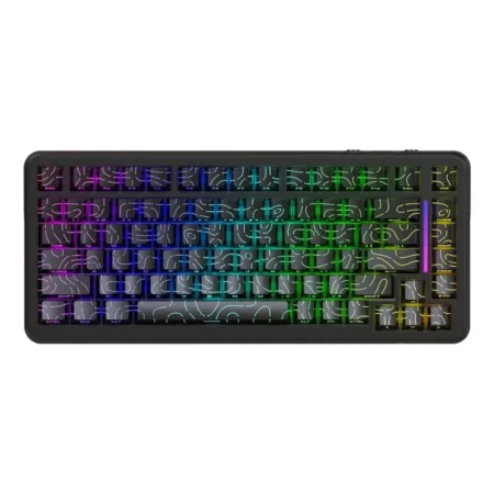 ATTACK SHARK X82 PRO HE Wireless Rapid Trigger RGB Gaming Keyboard – Black Contours