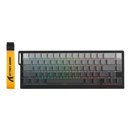 ATTACK SHARK X68 PRO HE Wireless Rapid Trigger RGB Gaming Keyboard – Moonlit Night