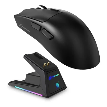 Attack Shark X1 16000 DPI RGB Tri-mode Gaming Mouse – Black