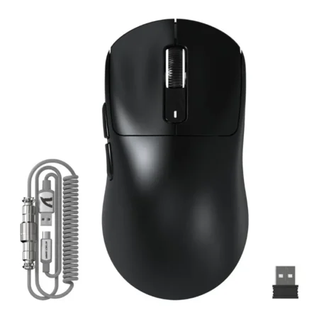 Attack Shark X3 Max 26000 DPI RGB Wireless Gaming Mouse – Black
