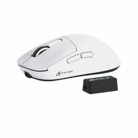 Attack Shark X3 Pro 26000 DPI RGB Wireless Gaming Mouse – White