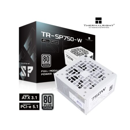 Thermalright TR-SP750W 750W 80+ Platinum ATX 3.1 Full-Modular Power Supply - White