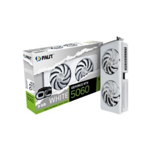 Palit GeForce RTX 5060 Ti Dual White OC 16GB GDDR7 Graphics Card - White