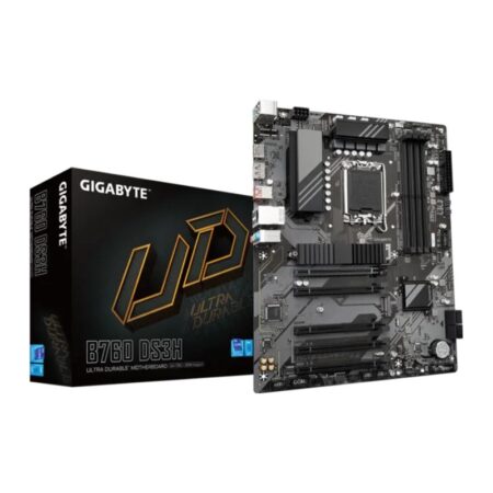 Gigabyte B760 DS3H ATX LGA1700 DDR5 Motherboard - Black
