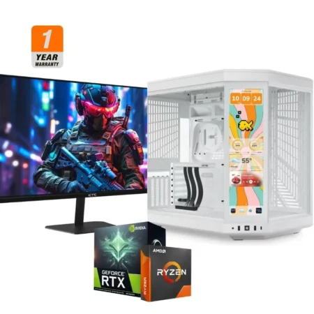 Adam Smasher Gaming PC - AMD Ryzen 9 9950X3D, ASUS ROG Astral RTX 5090 32GB, 64GB (4×16) 6400MHz DDR5, AGI AI818 1TB NVMe M.2 2280 Gen4 SSD