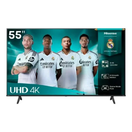 Hisense 55A61Q 55" 4K UHD Smart TV with Dolby Vision – HDR10– Black