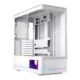 Jungle Leopard AC-02 ATX Mid Tower Gaming Case With LCD Display (Without Fans) – White