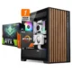 Black Construct Gaming PC - Intel Core i5-14400F, Palit RTX 5060 Ti Infinity 3 16GB, ANACOMDA 32GB DDR5-6000 Black (2x16GB), AGI AI828 1TB NVMe Gen4