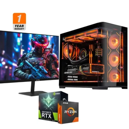 Mohave Gaming PC - AMD Ryzen 7 7700, Zotac Gaming RTX 5070 Solid OC 12GB, Anacomda 16GB DDR5 6000Mhz, AGI AI818 1TB NVMe M.2 2280 Gen4 SSD