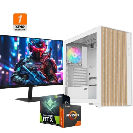 The Architect Gaming PC - AMD Ryzen 7 9700X, Zotac GeForce RTX 5070 SOLID OC 12GB, Anacomda 16GB DDR5 6000Mhz, AGI AI818 1TB NVMe M.2 2280 Gen4 SSD