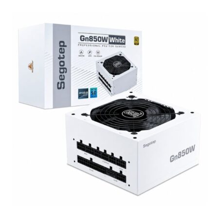 Segotep GN850W 850W 80+ Gold Non-Modular Power Supply - White
