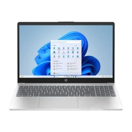HP 15-FC0146DX Touchscreen Laptop - AMD Ryzen 5-7520U, 8GB RAM, 512GB SSD, 15.6" FHD, Windows 11, Natural Silver