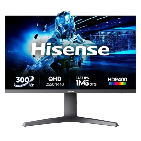 Hisense 27G6Q 27-Inch 300Hz QHD (2560×1440) Fast IPS 1ms GTG Gaming Monitor